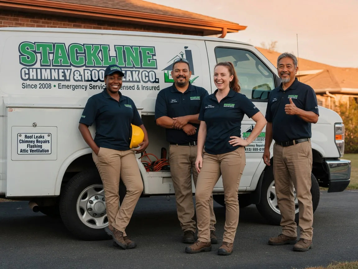 Chimney flashing repair company in Bellbrook, OH